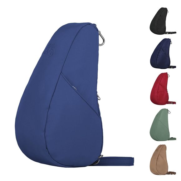 10" Microfiber Crossbody Sling Baglett Cobalt T_T - Picture 1 of 10